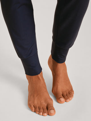DAMEN Pyjama mit Bündchen