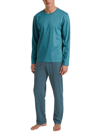 HERREN Pyjama, storm blue