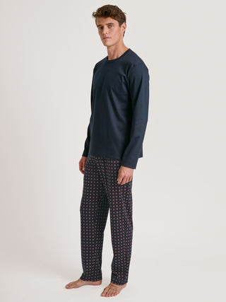 HERREN Pyjama, dark sapphire
