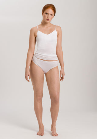 Cotton Seamless Spaghetti Top Padded