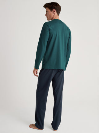 HERREN Pyjama, legion blue