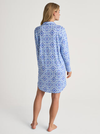 DAMEN Sleepshirt, dazzling blue