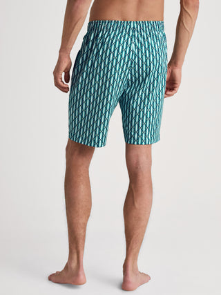 HERREN Bermudas, aquamarine