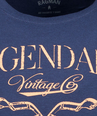 T-Shirt mit Laserprint