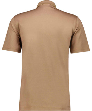 Softknit-Poloshirt mit Zip