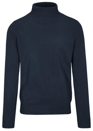 Rollkragen Pullover, uni