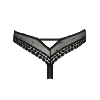 ANNAELLE schwarz String