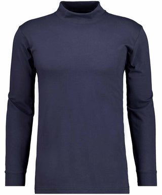 Stehkragenshirt langarm