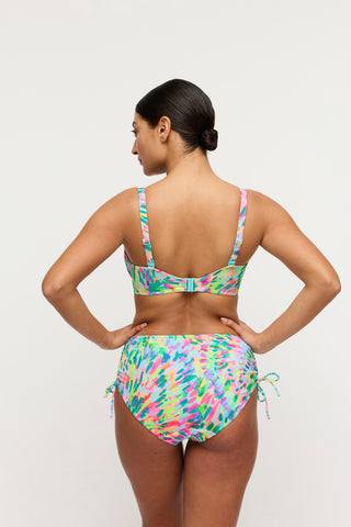 DOUALA Impressionist Summer Bikini Taillenslip m. Schnur