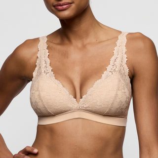 SOFT STUDIO caffé latte unterlegtes Bralette