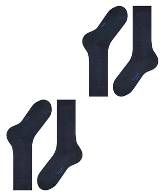 FALKE Happy 2-Pack Herren