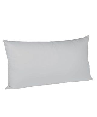 S-009100 | colours | fleuresse | Grauer Kissenbezug aus Mako Satin |  0978 SILBER  | 100% Baumwolle | 4043202097627