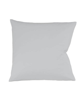 S-009100 | colours | fleuresse | Grauer Kissenbezug aus Mako Satin |  0978 SILBER  | 100% Baumwolle | 4043202097627