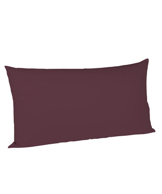 S-009100 | colours | fleuresse | Feine Kissenhülle aus Mako Satin |  4074 PFLAUME  | 100% Baumwolle | 4043202238266