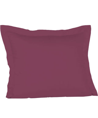 S-009100 | colours | fleuresse | Kissenhülle aus MAKO SATIN Beerenfarbe |  5015 HIMBEERE  | 100% Baumwolle | 4043202362220