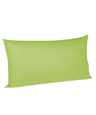 S-009100 | colours | fleuresse | Saftig grüne Kissenhüllen reine Baumwolle |  7041 APFELGRÜN  | 100% Baumwolle | 4043202167627