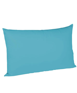 G-009100 | colours | fleuresse | Seidig glänzende Mako Satin Bettwäsche blau |  6066 PETROL  | 100% Baumwolle | 4043202303780